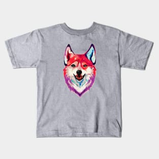 Vintage Wolf Kids T-Shirt